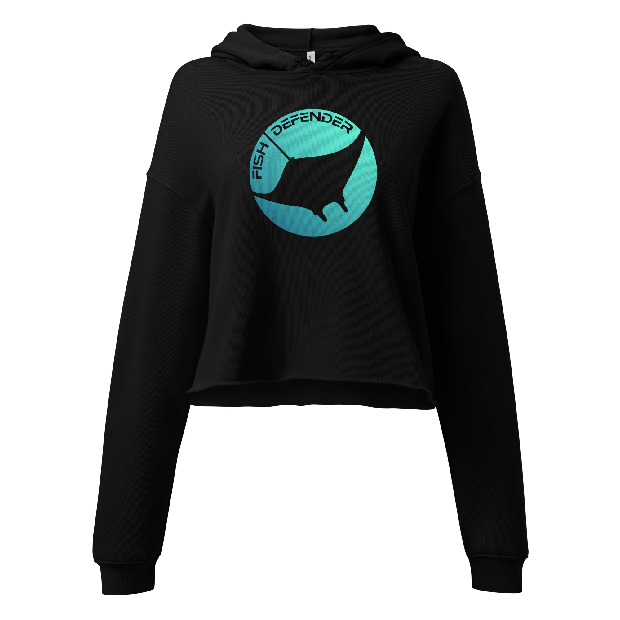 manta crop hoodie